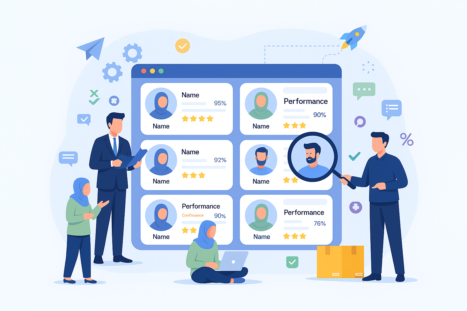 Gestion des employés et performance